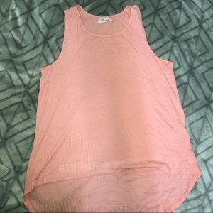 Pink tank top